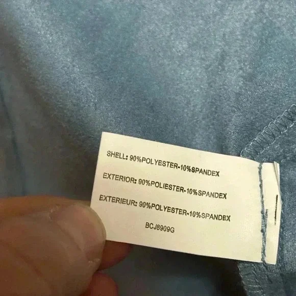 Insight vegan leather coat.  Worn 1x.   Like brand new. Smoke free. - Picture 3 of 5